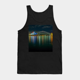 Beautiful Sydney Harbour at Night, Sydney, NSW, Australia Tank Top